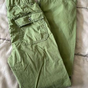 GAPKids, Boys size 12 regular, Hunter green colored Blue lined straight leg